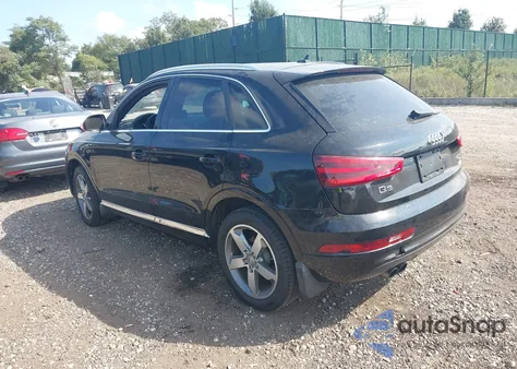 2015 Audi Q3 2.0T Premium Plus from USA, damaged, VIN WA1GFCFS5FR010383